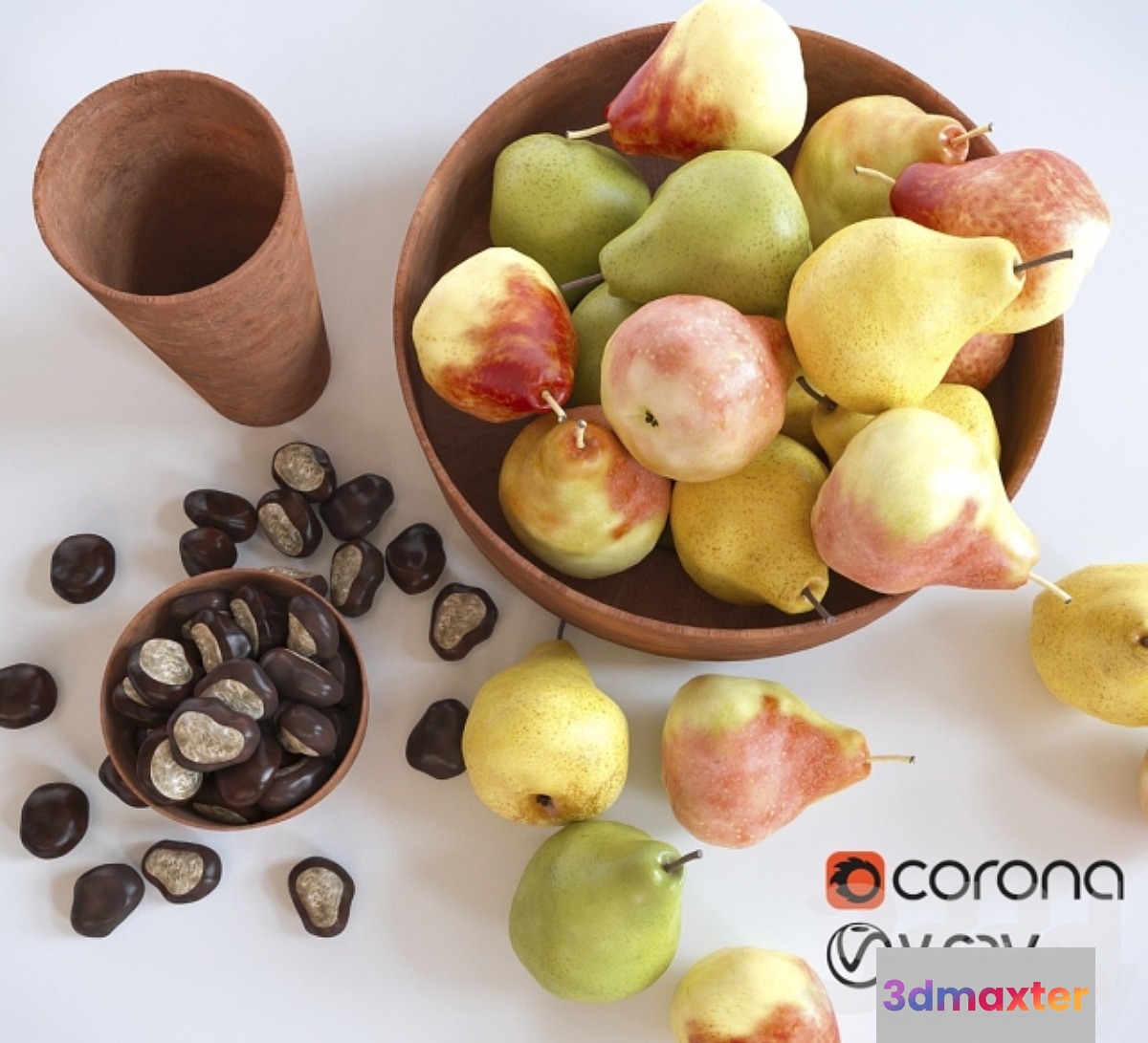 Pears and chestnuts - No.2