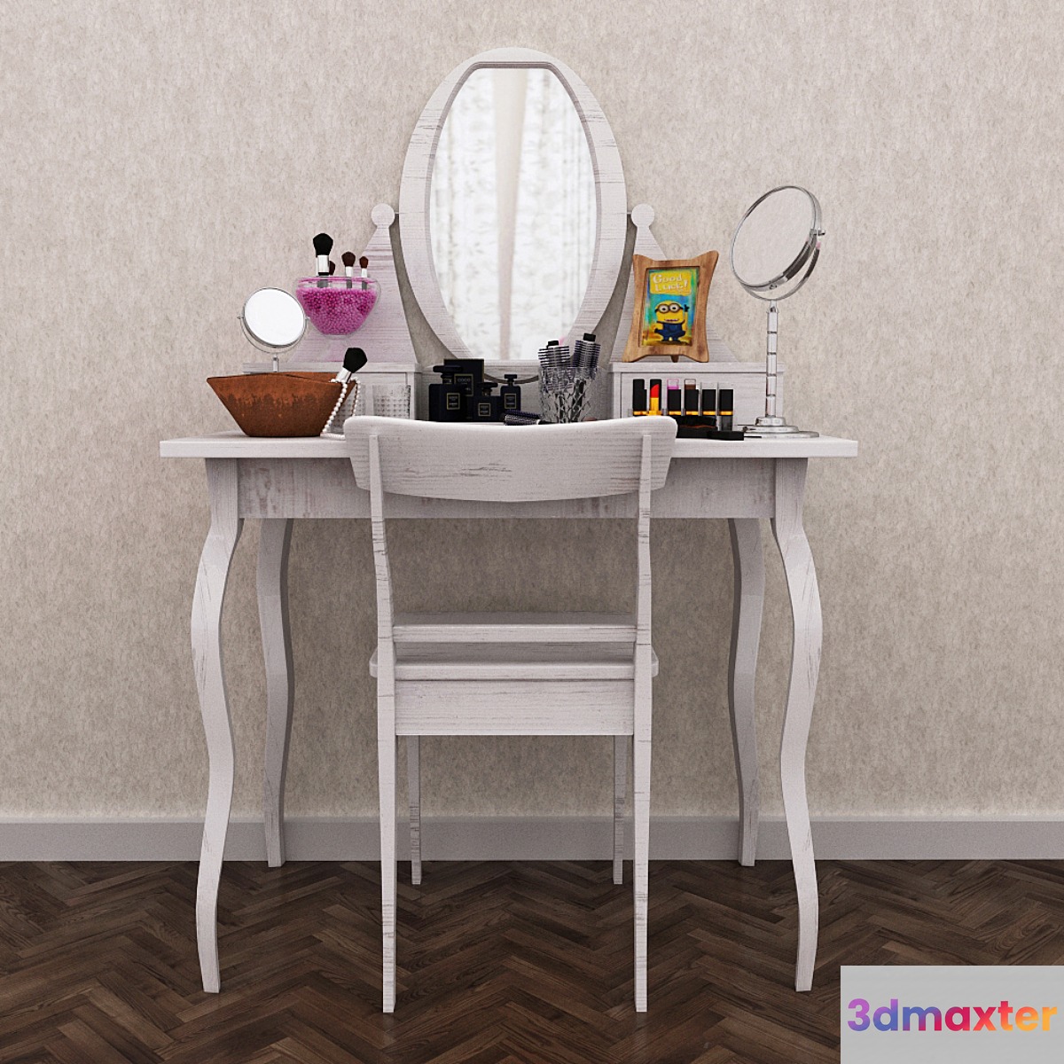 The competition. Dressing table 3D Max