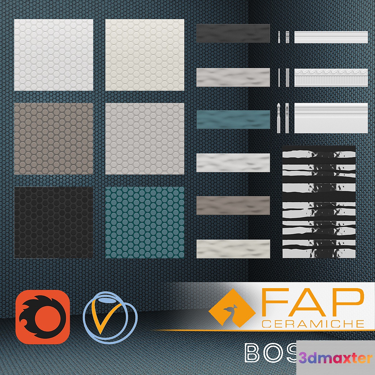 Fap ceramiche BOSTON complete catalog