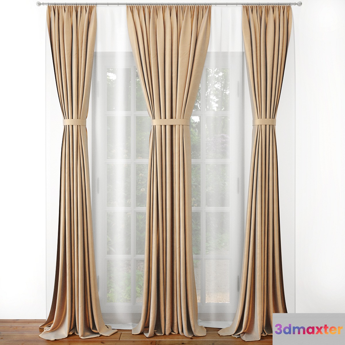 Curtain 18 3D Max