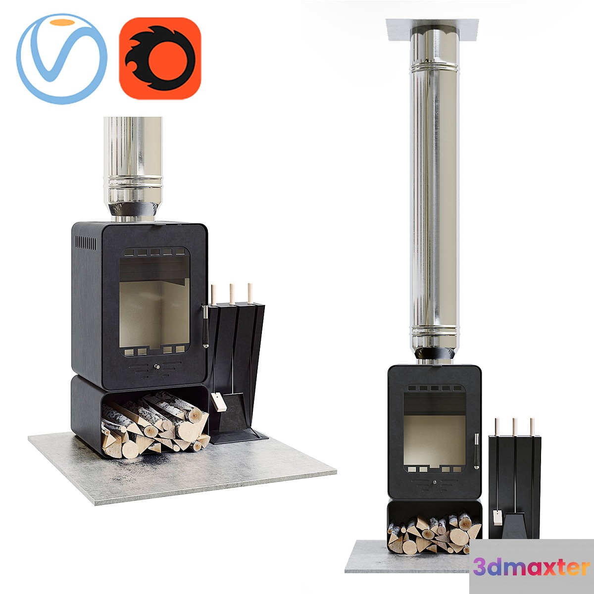 Stove CHAPTER 6 3D Max