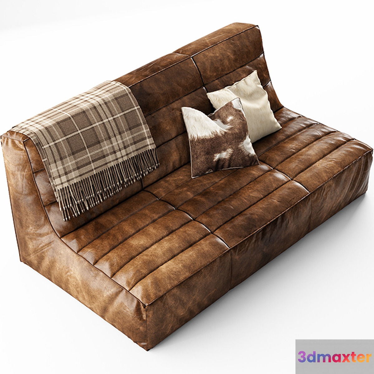 SHABBY SECTIONAL SOFA 3D Max