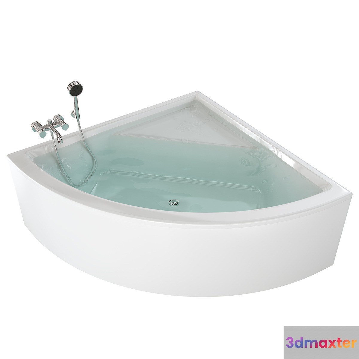 Villeroy & Boch bathtub Subway 3D Max
