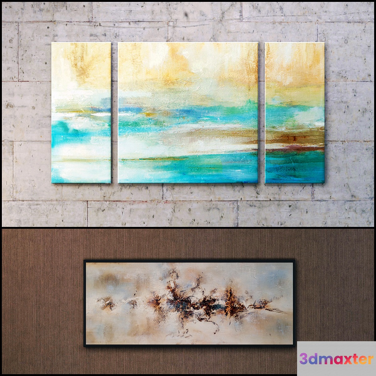 The picture in the frame: a collection of 70. Abstract