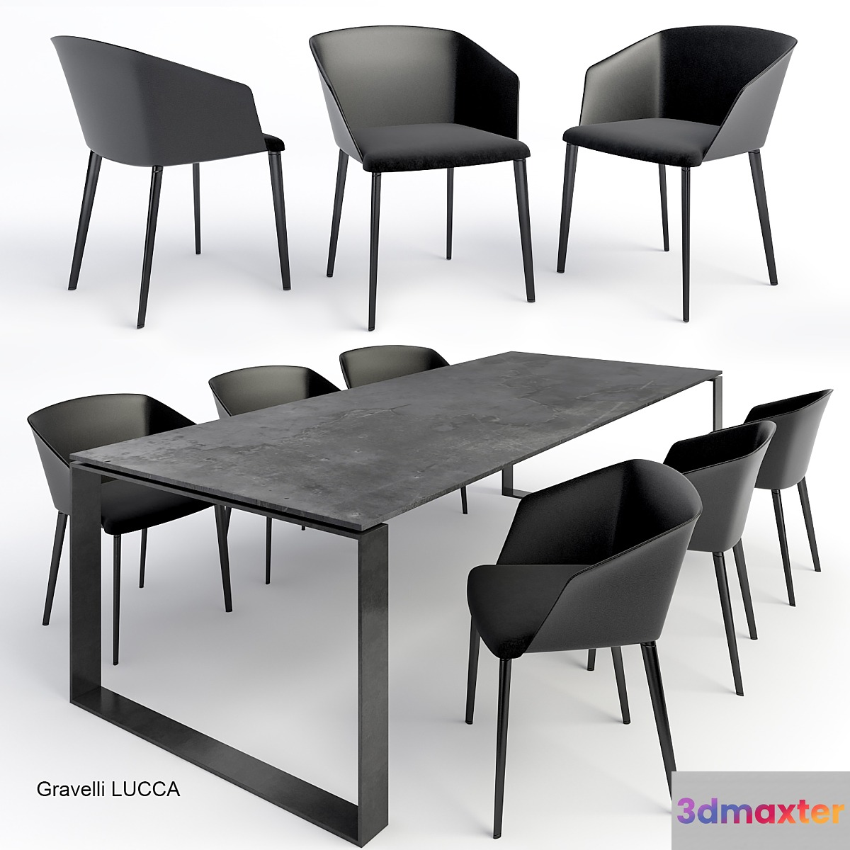 Gravelli table + Zanotta chair - No.2