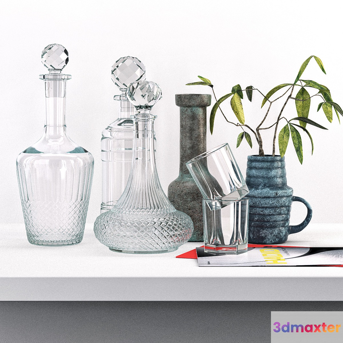 Decor_set_01 3D Max