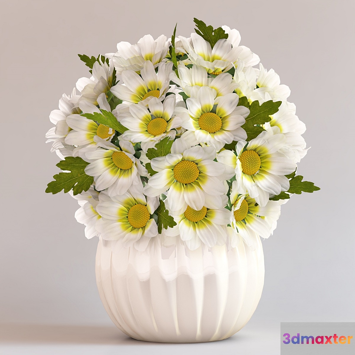 Chrysanthemums in a vase - No.2