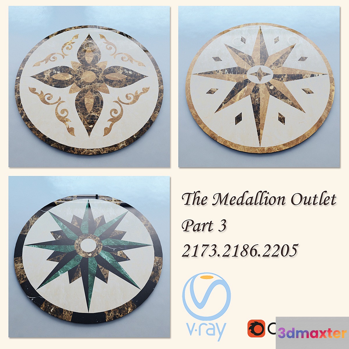 The Medallion Outlet art.2173.2205.2186 part-3
