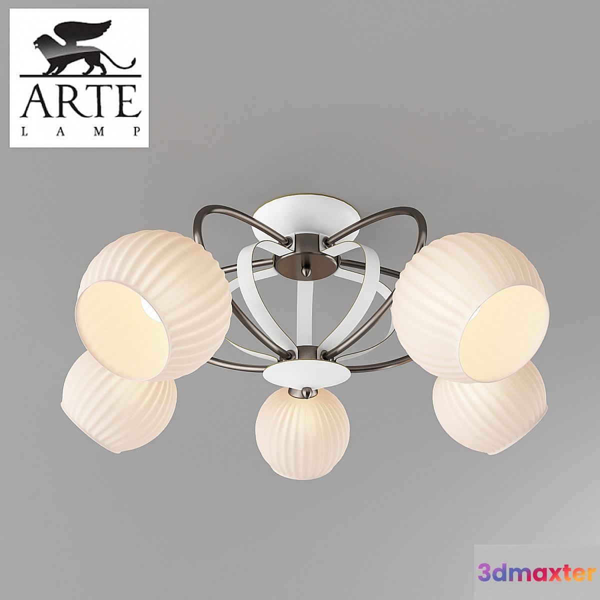 Chandelier ARTE LAMP A6342PL-5WG 3D Max