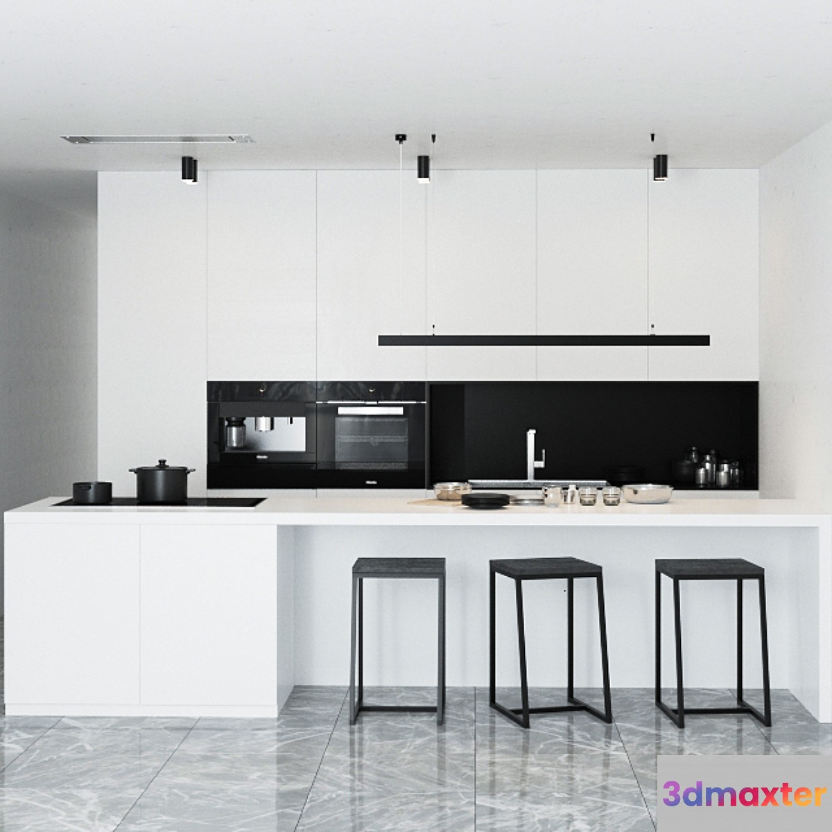 KITCHEN 06 3D Max