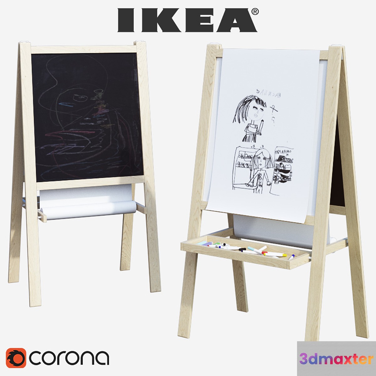 Ikea Mola _ Mola _ board-easel