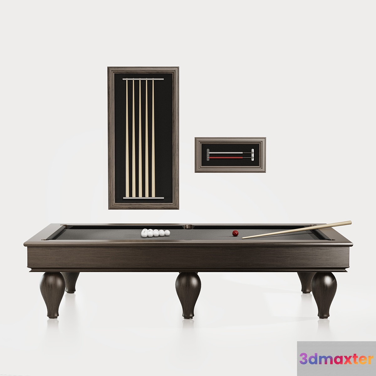 Billiards Newman Ego 3D Max