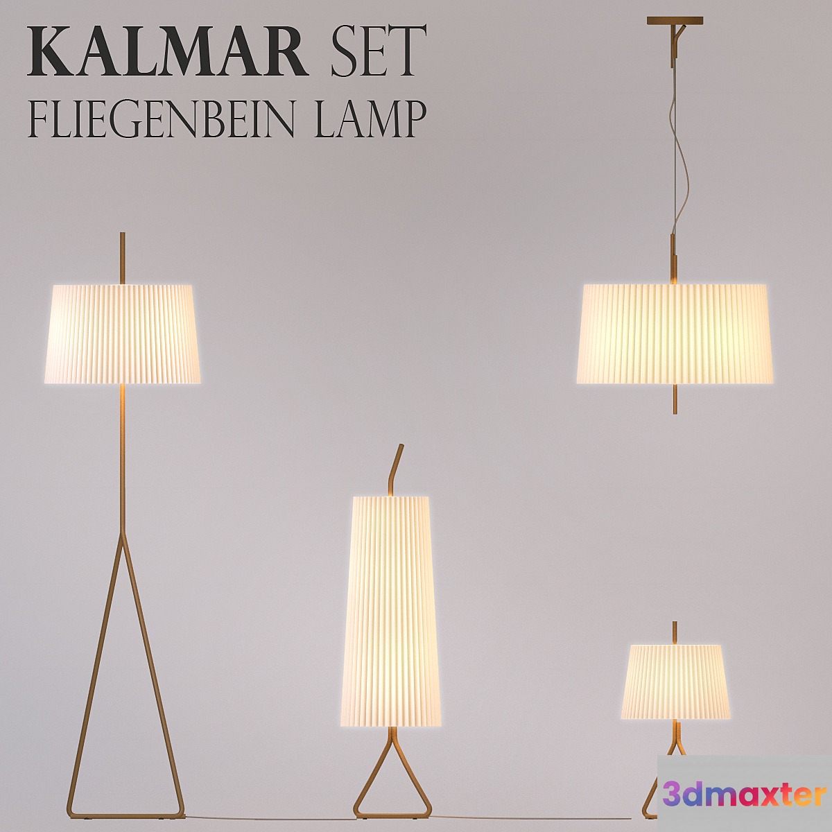 KALMAR FLIEGENBEIN LAMP 3D Max