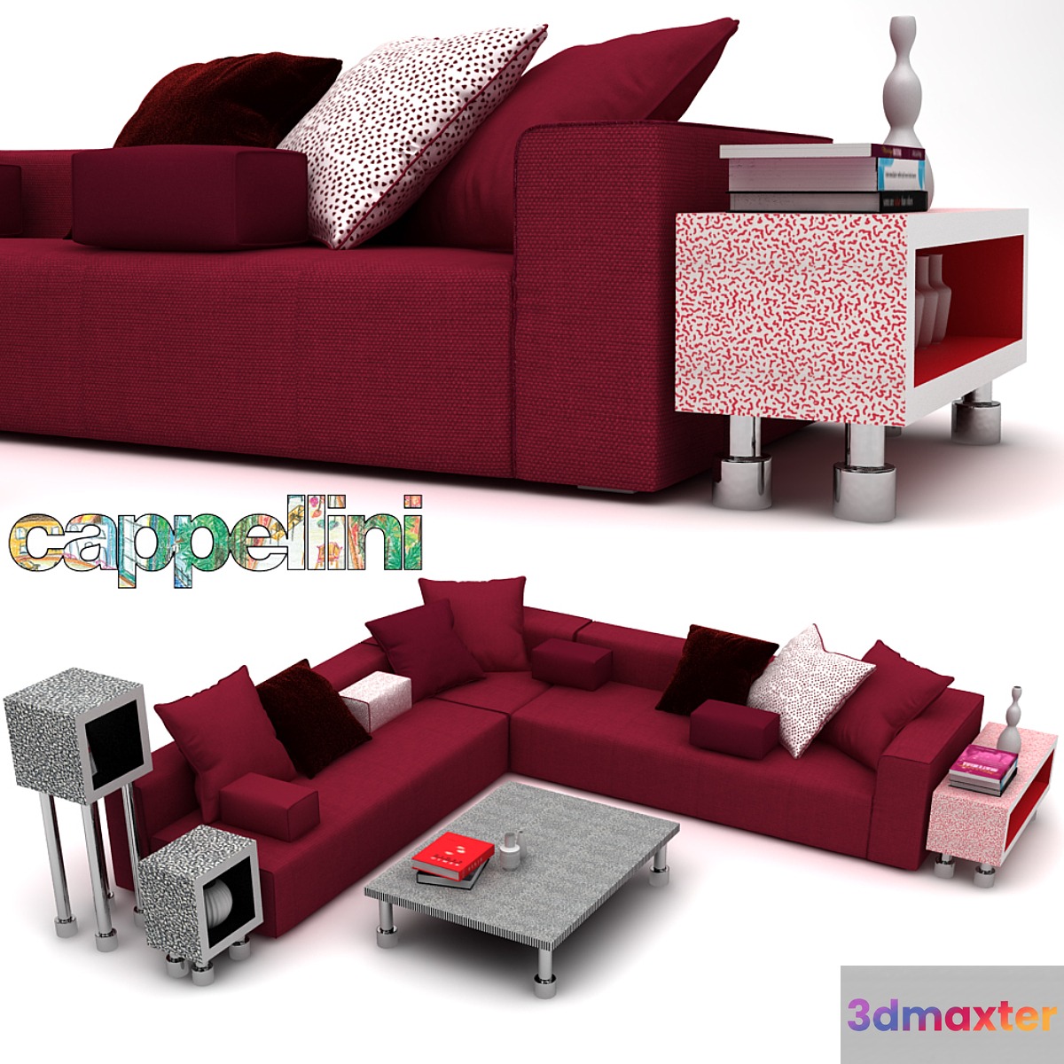 Cappellini Panda Collection 3D Max