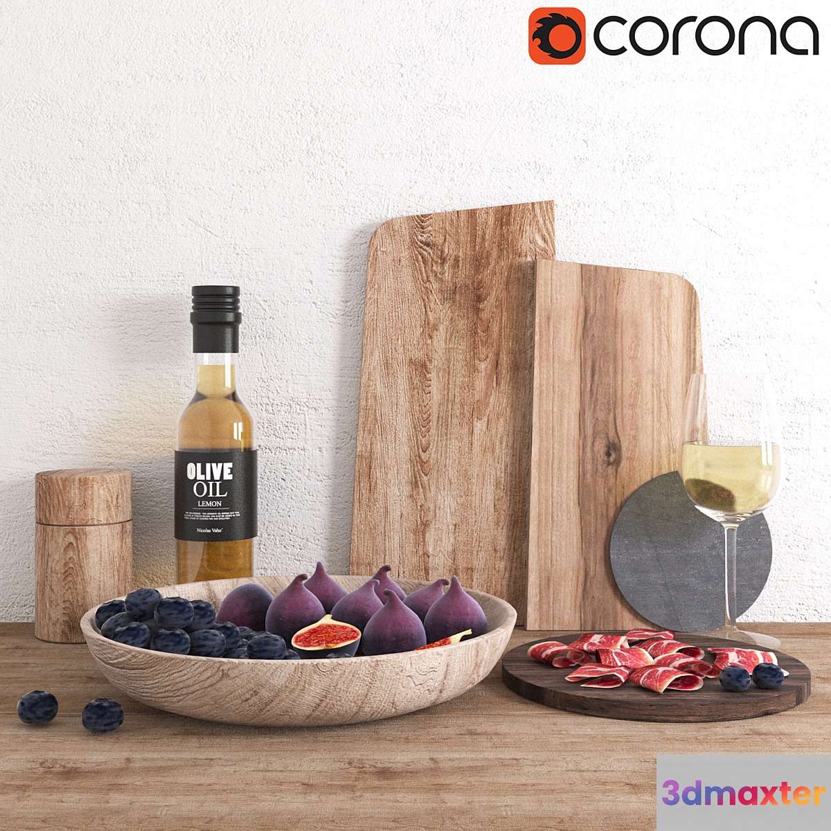 Decorative Set (With wine)