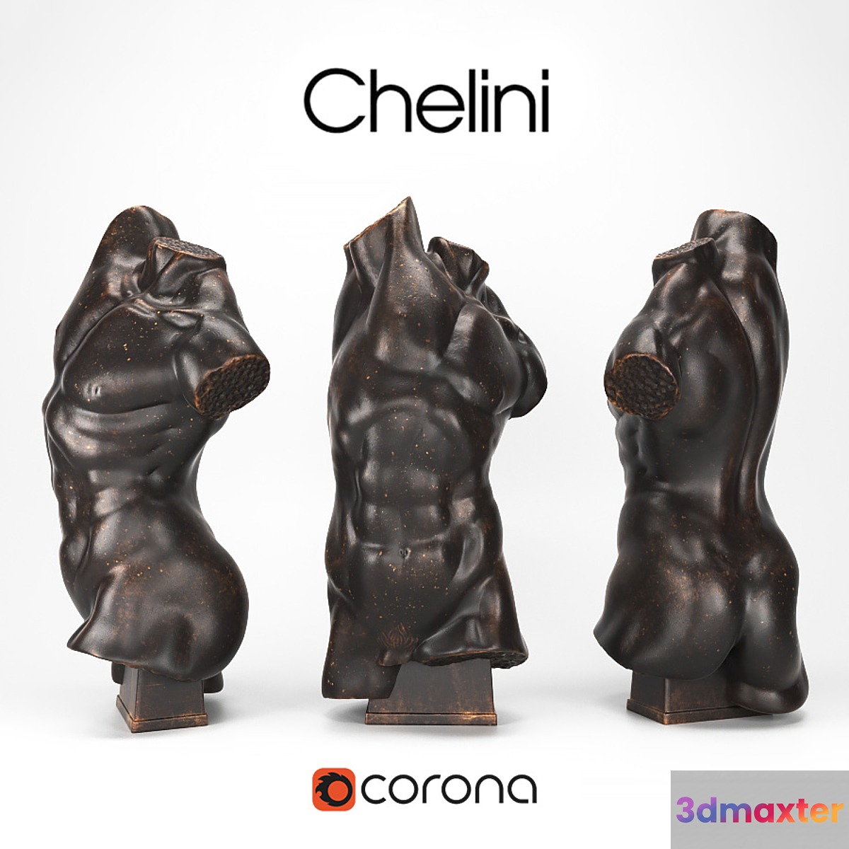 CHELINI Art.241 Statua torso - No.4
