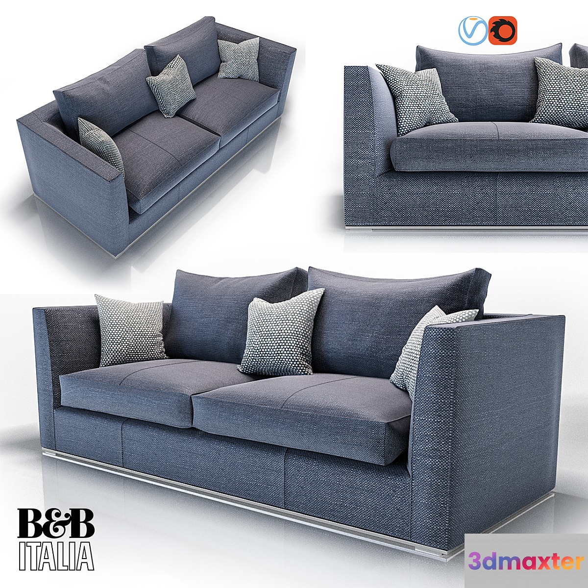 Sofa Richard 3D Max