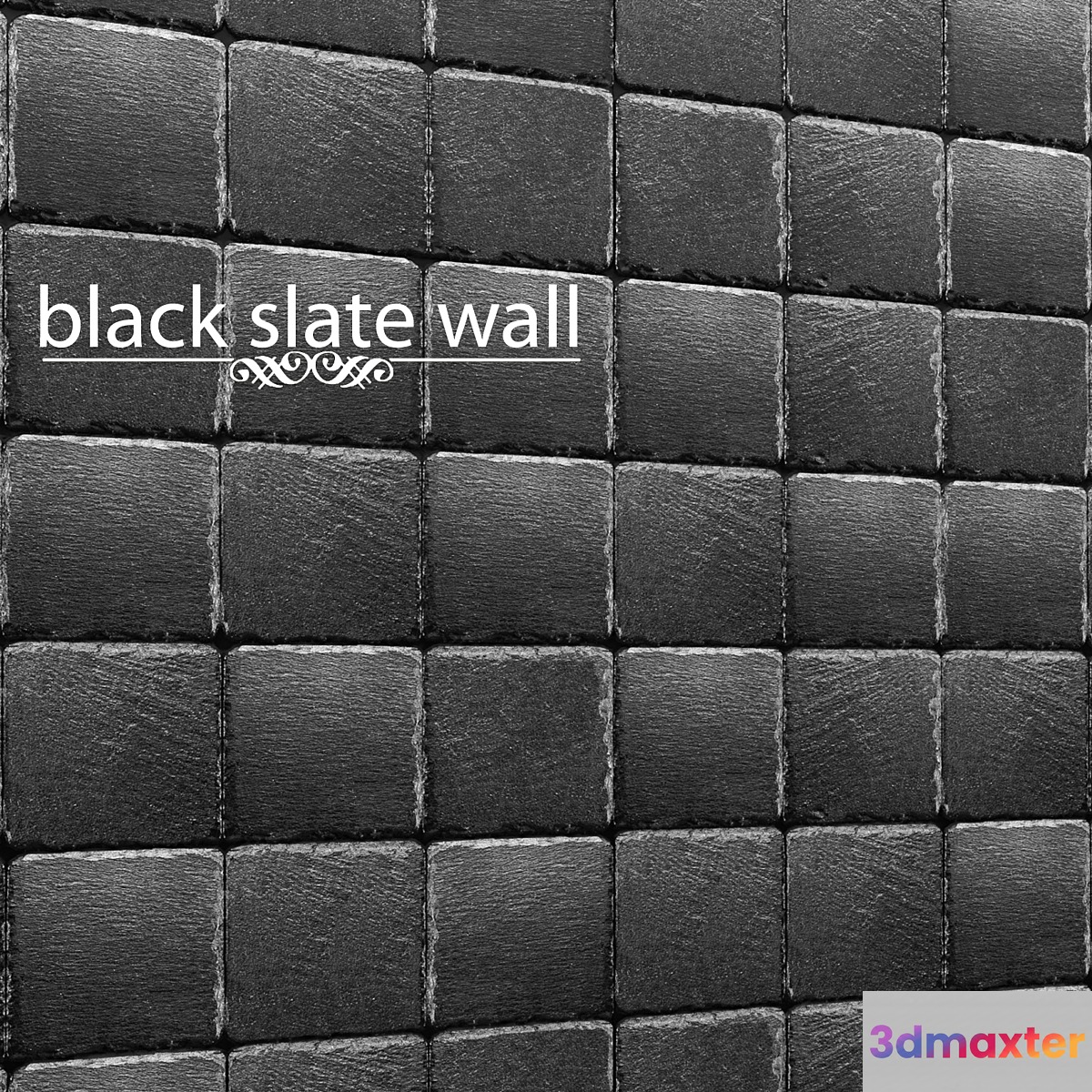 Black Slate. 3D Max