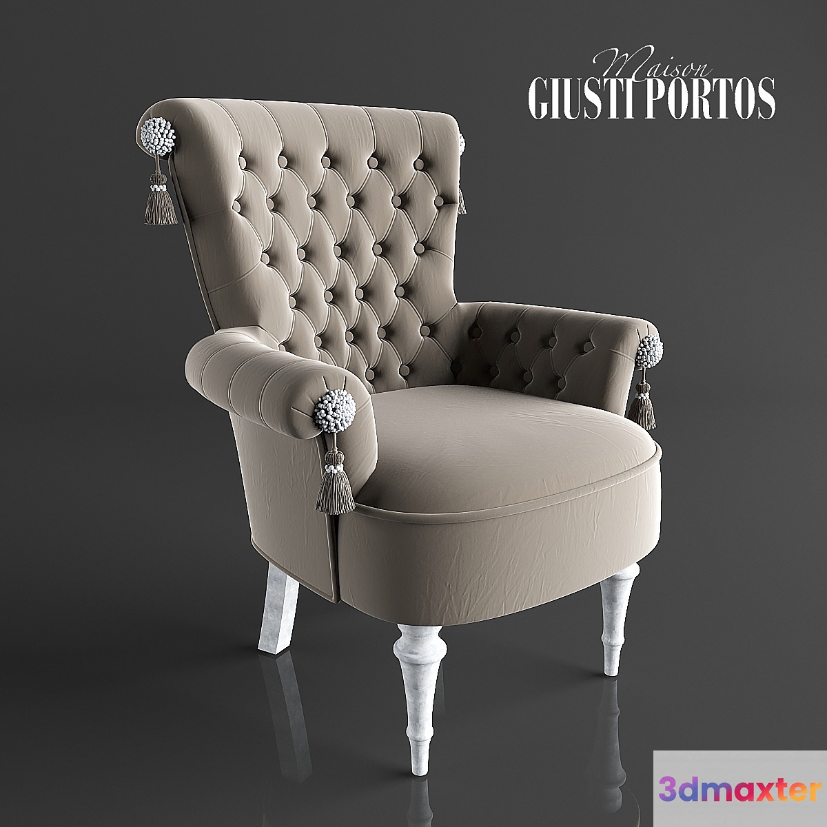Chair Regina GIUSTI PORTOS 3D Max