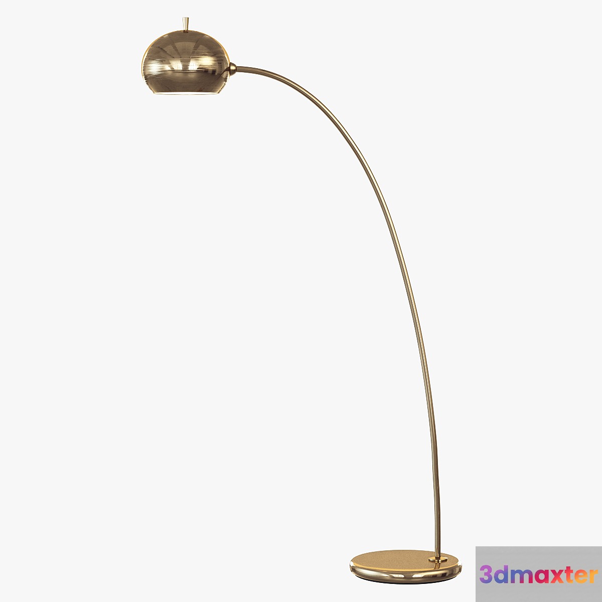 Petite Arc Metal Floor Lamp