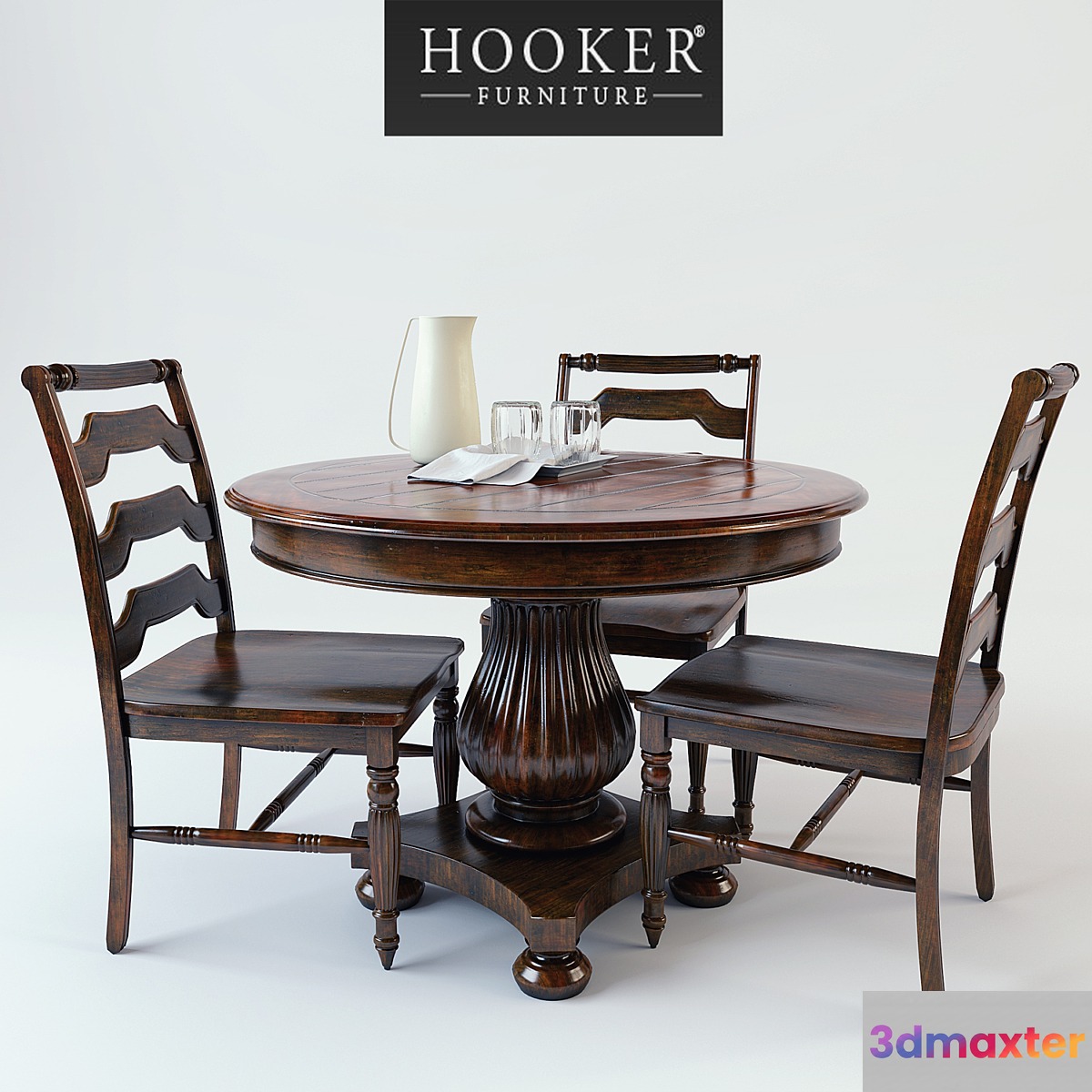 Round Pedestal Dining Table Hooker Furniture