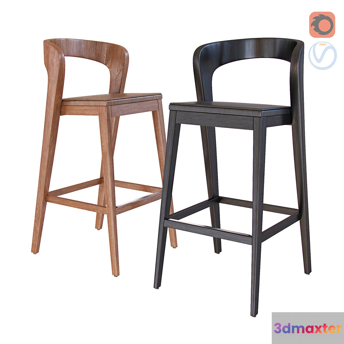 Barstool by Alain Berteau
