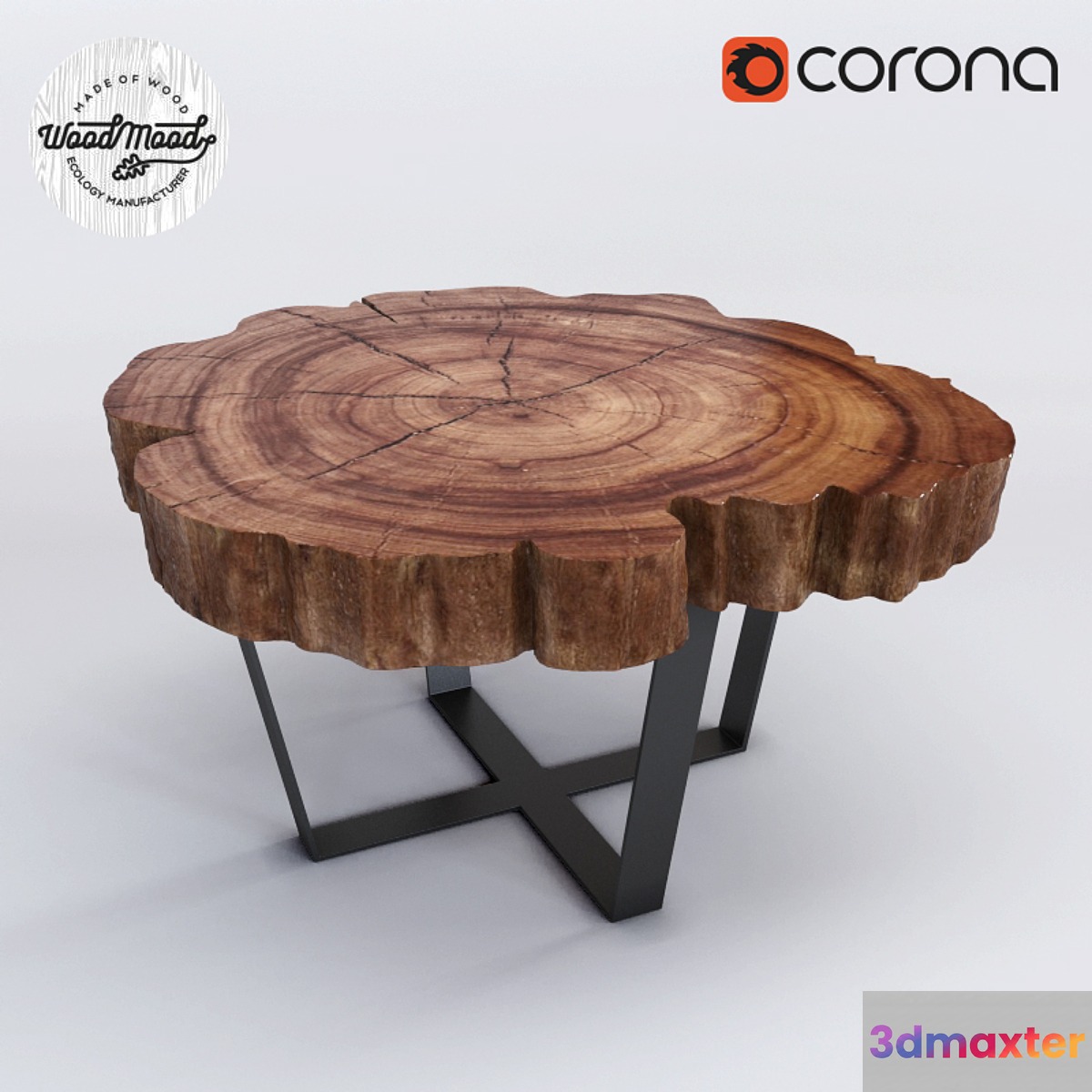Table of whole saw cut