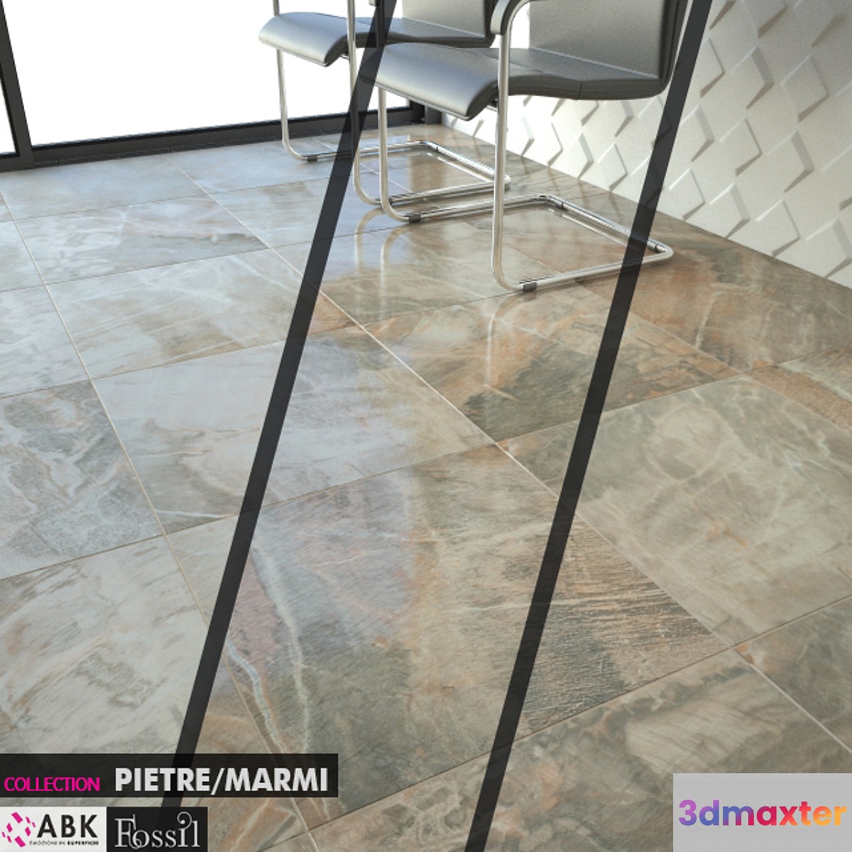 ABK COLLECTION PIETRE MARMI FOSSIL BEIGE
