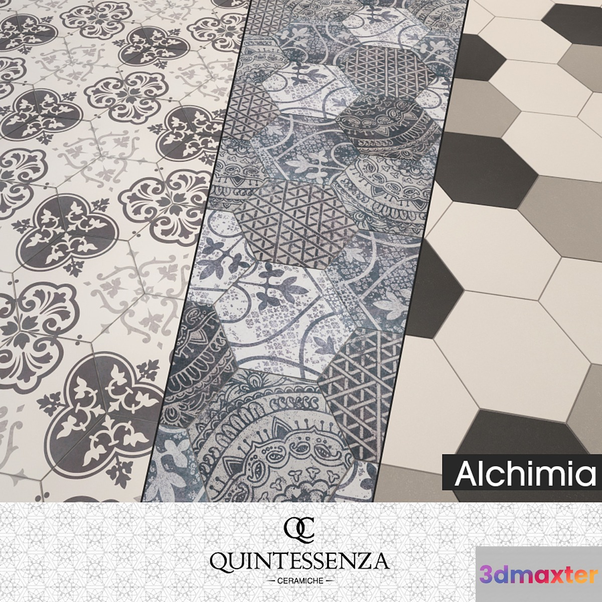 ALCHIMIA BY QUENTESSENZA CERAMICHE 3D Max