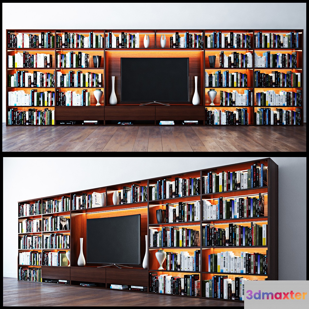 bookshelves