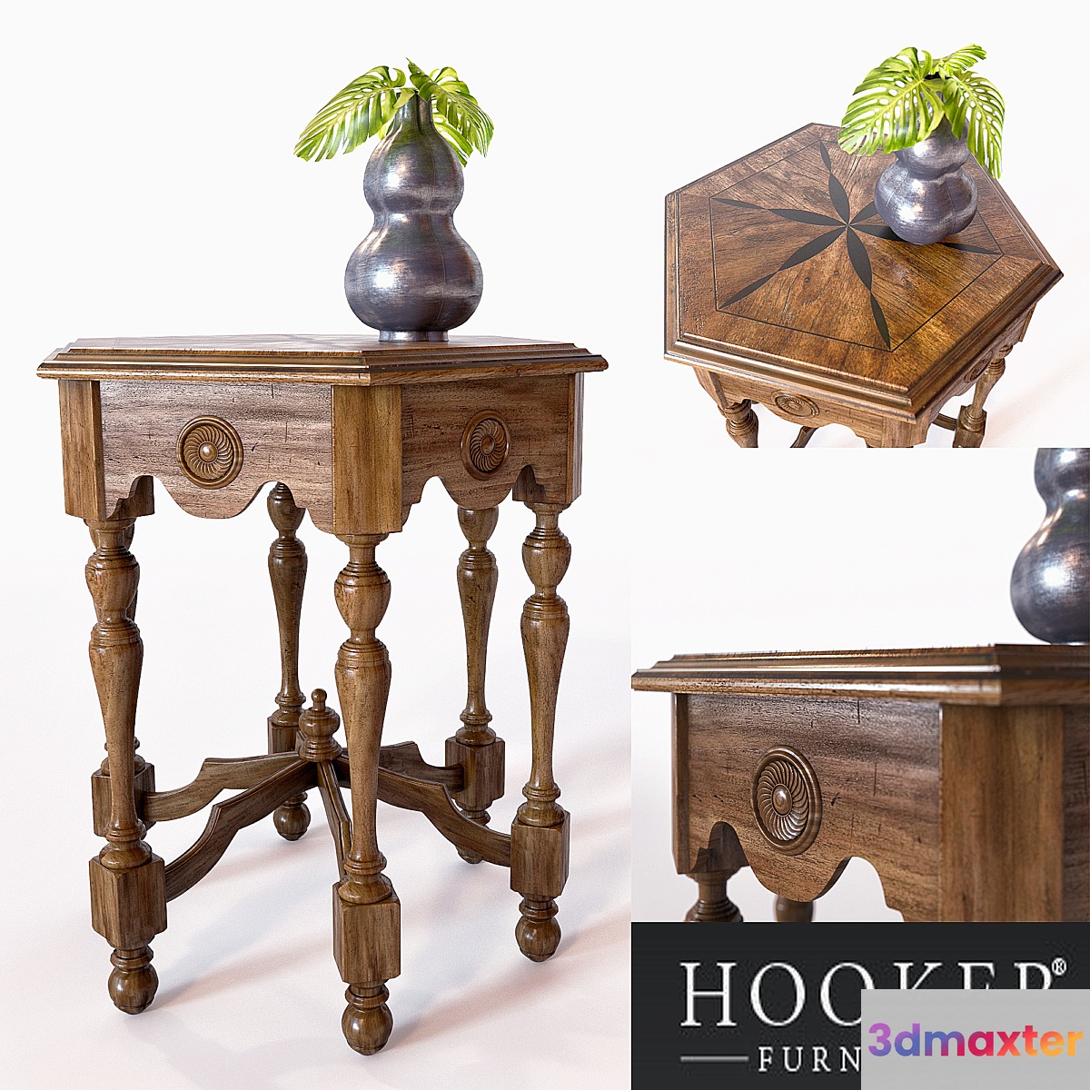 Hexagon Accent Table
