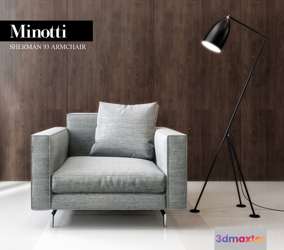 Minotti Sherman 93 Arm chair - No.4