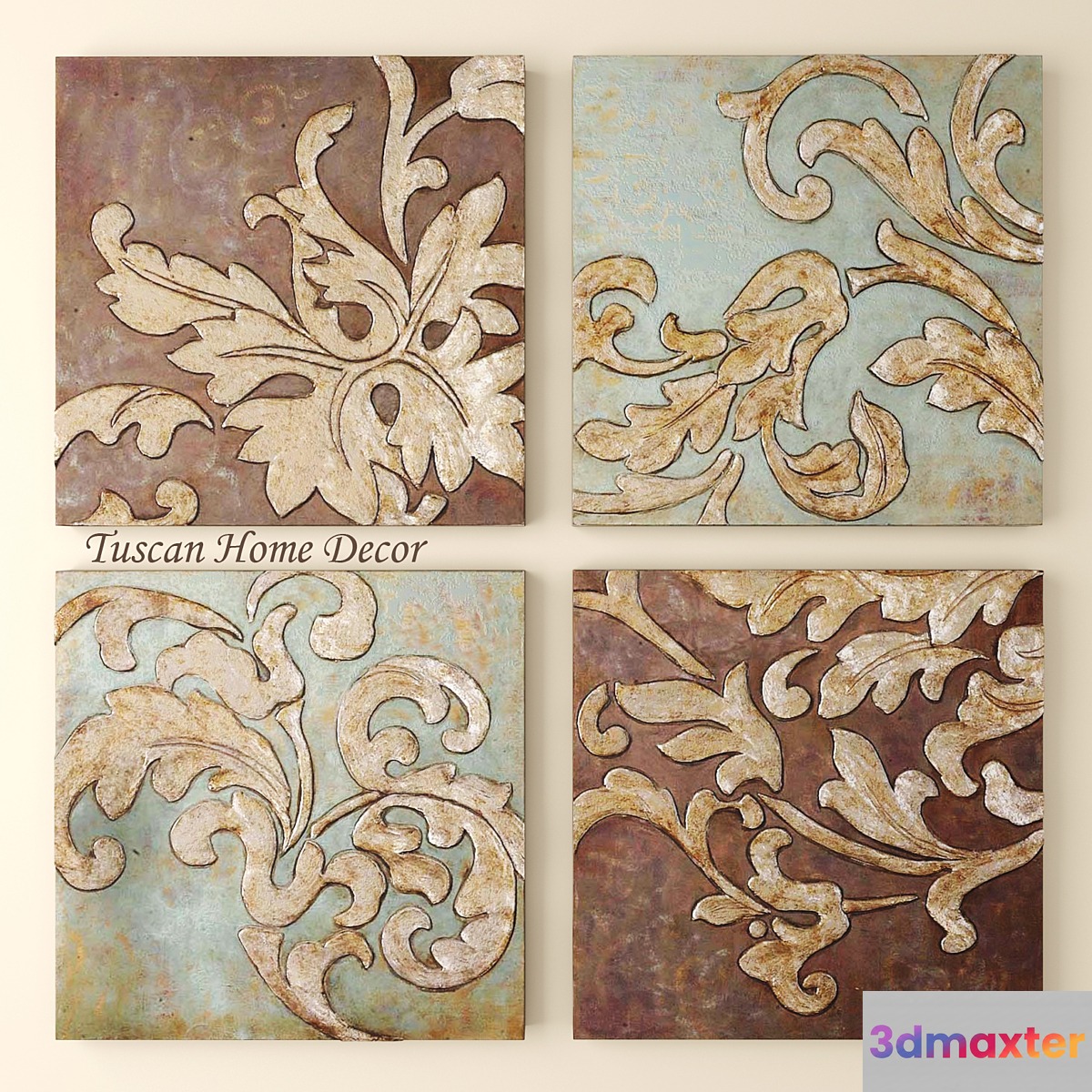Tuscan Home Decor. Pictures picture pattern monogram wall decor Italian classic luxury