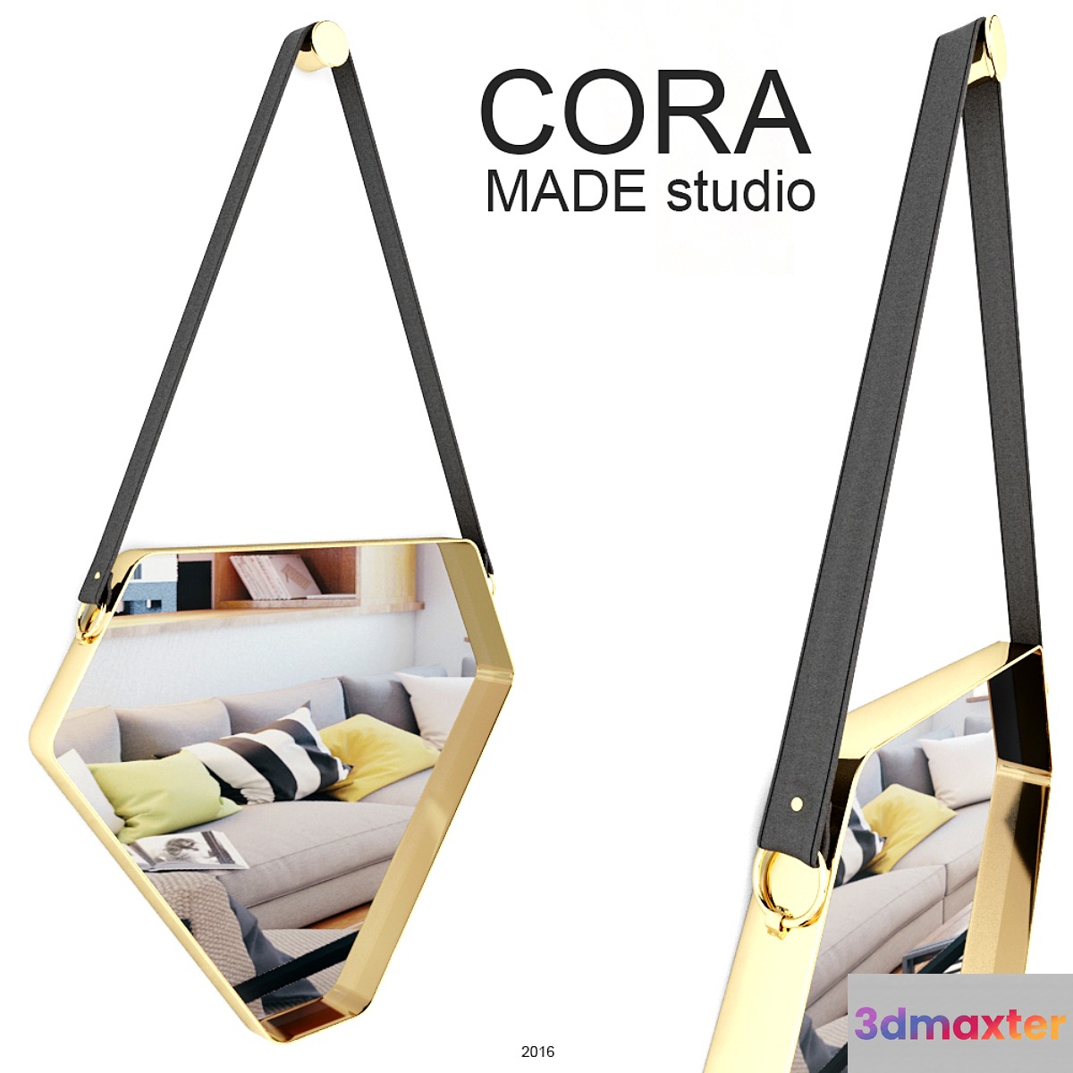 Cora Mirror (MADE studio) 3D Max