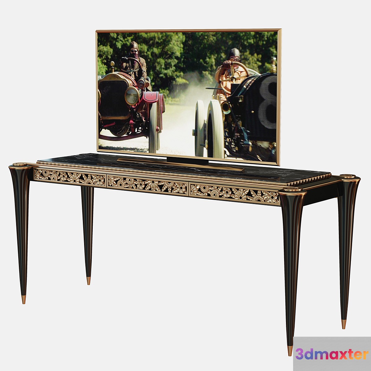 Art deco table for TV