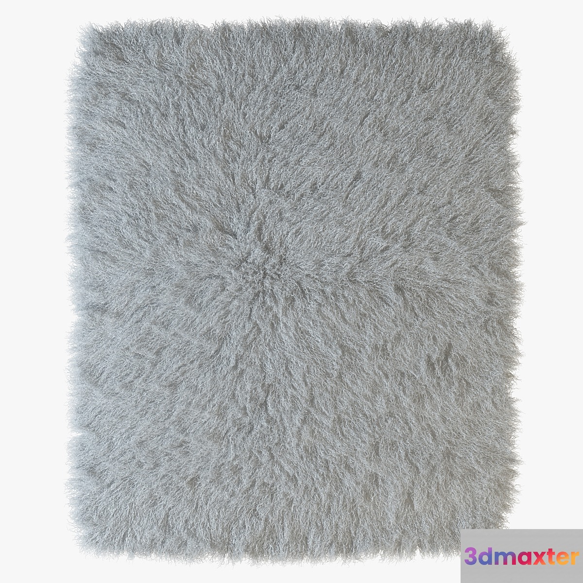 Tibetan sheepskin snow-white