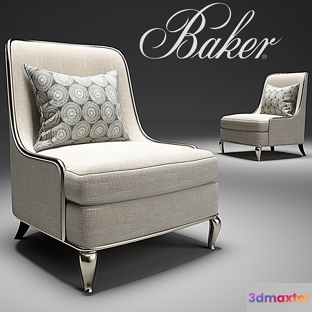 BAKER EMPRESS CHAIR No. 6709C BARBARA BARRY