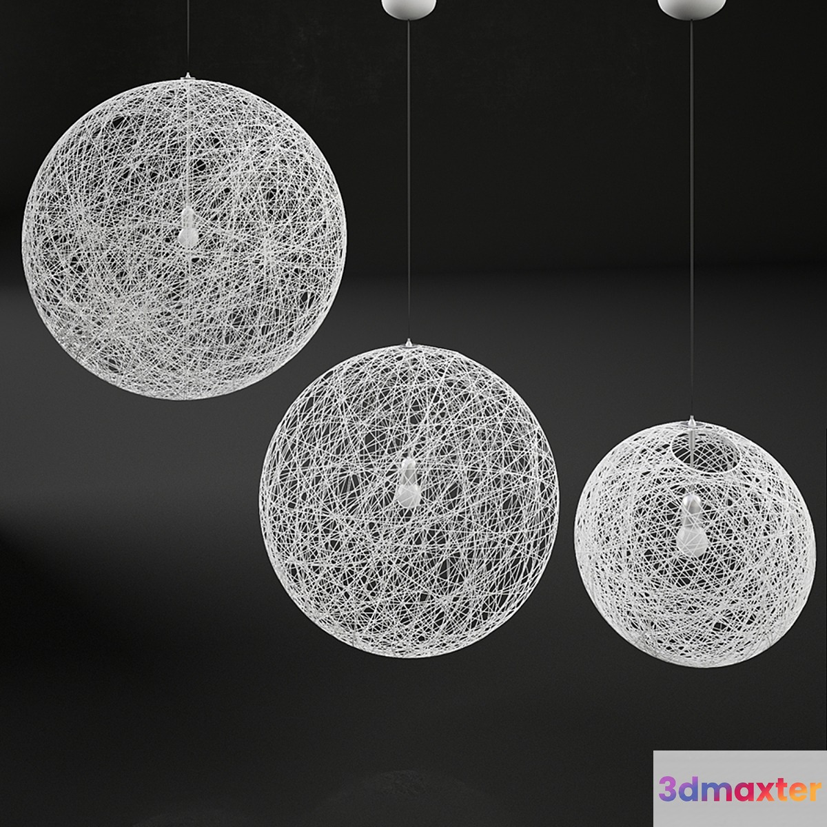 Moooi Random light 3D Max