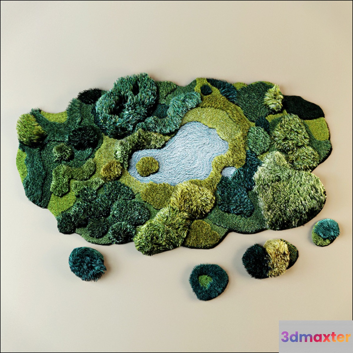 Carpet Aleksandra Kehayoglou 3D Max
