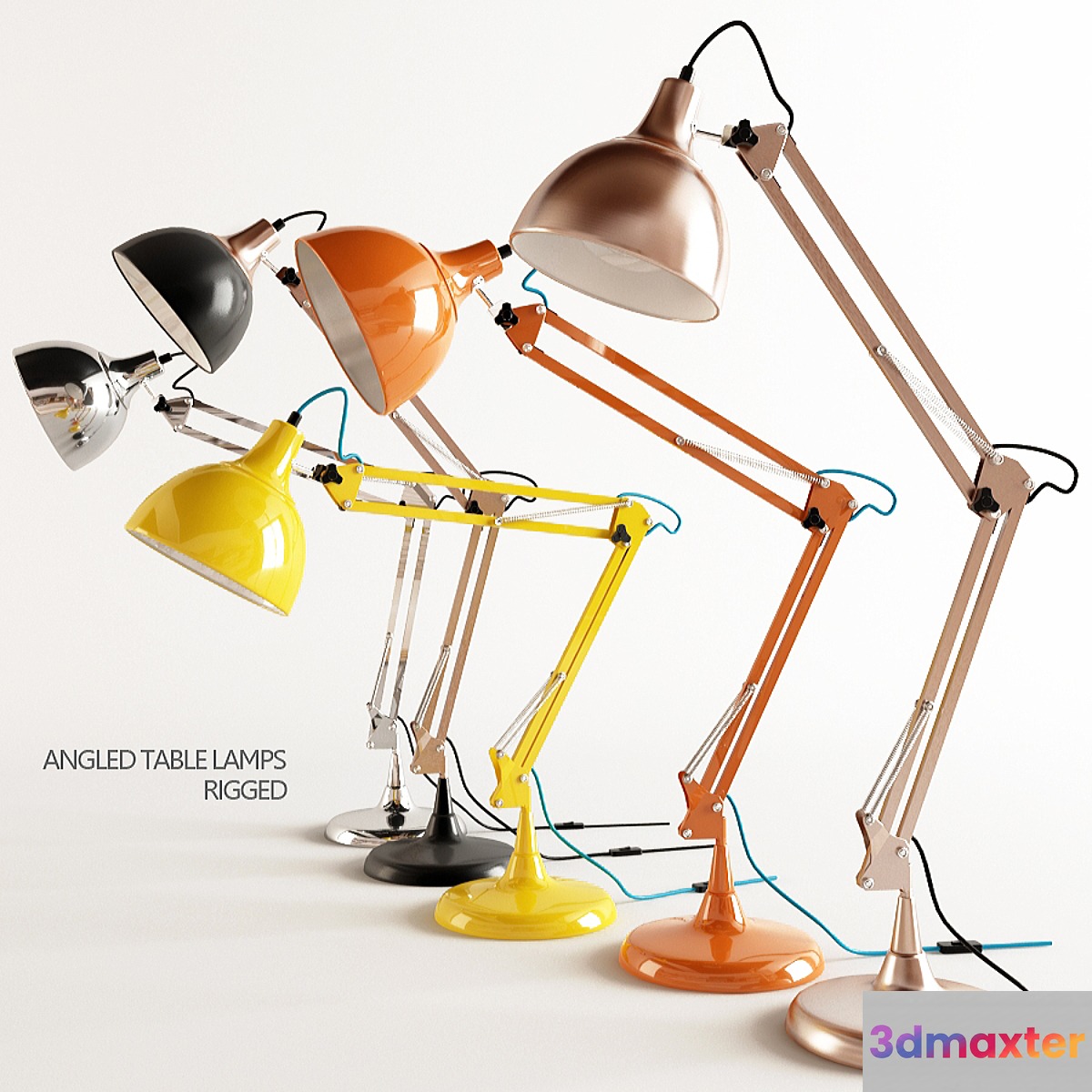 ANGLED TABLE LAMPS