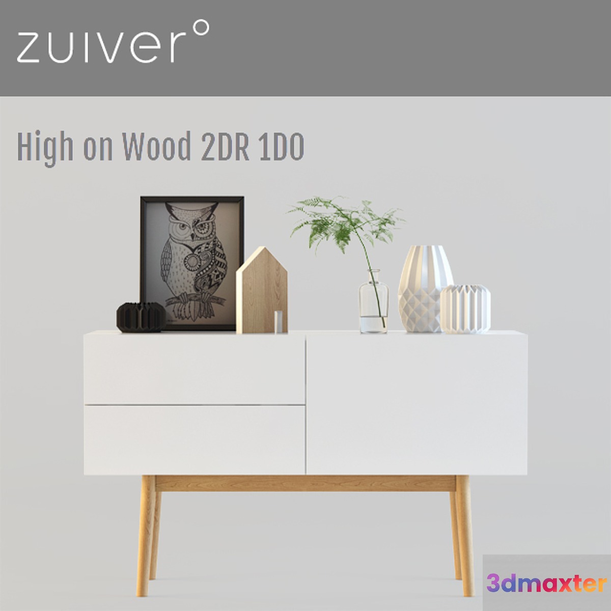 Zuiver _ High on Wood 2DR 1DO