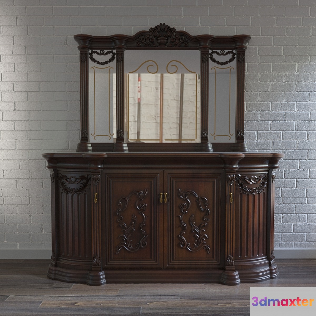 dresser & mirror