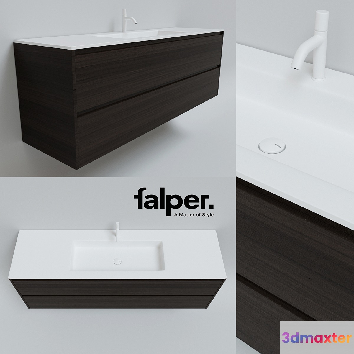 Sink Falper Flat pedestal Falper Viaveneto