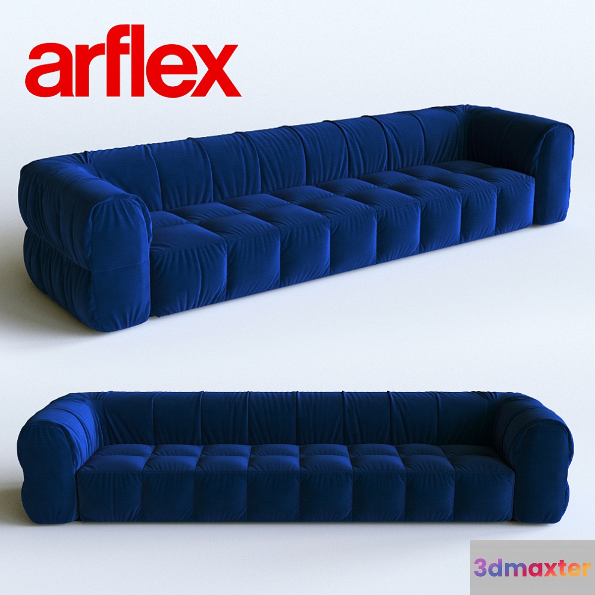 arflex-strips-sofa 3D Max
