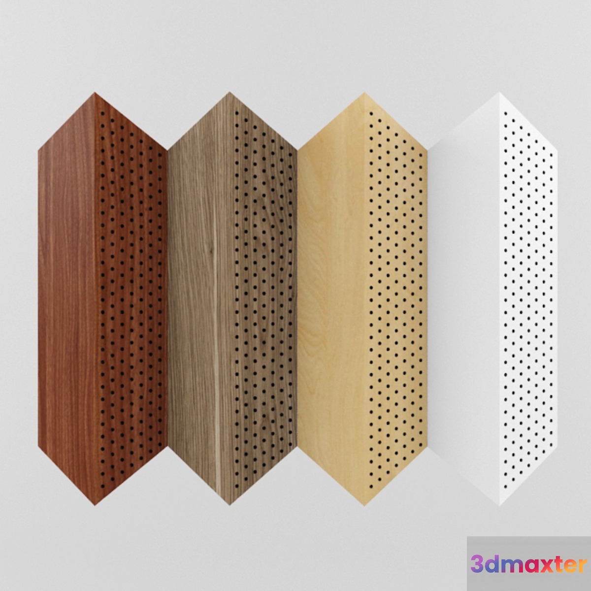 Friends of Wilson acoustic panels 3D Max