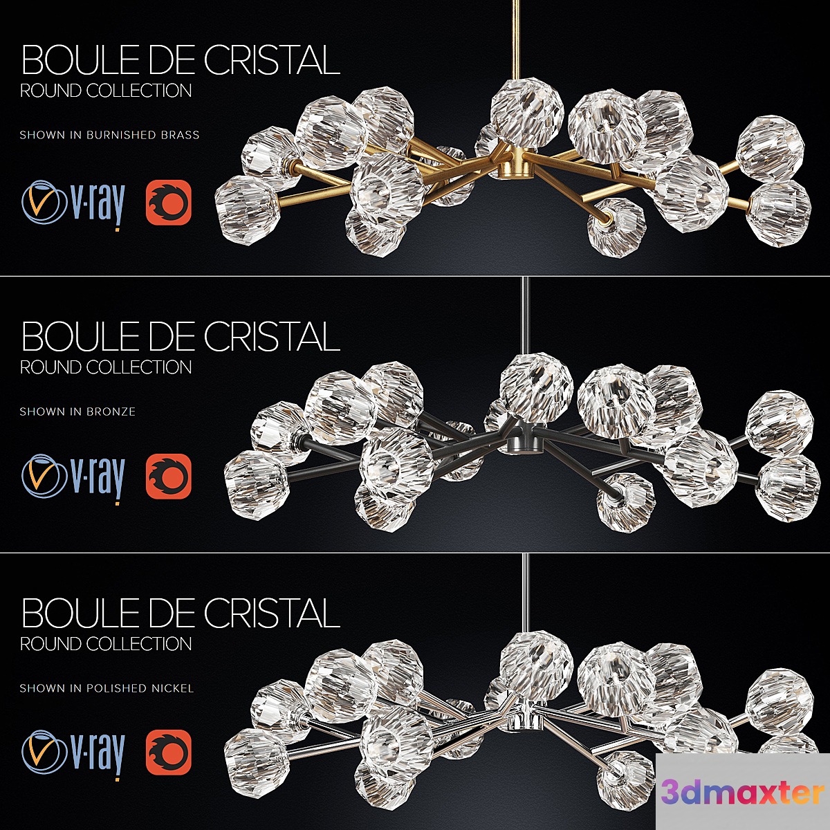 RH _ BOULE DE CRISTAL ROUND COLLECTION 48