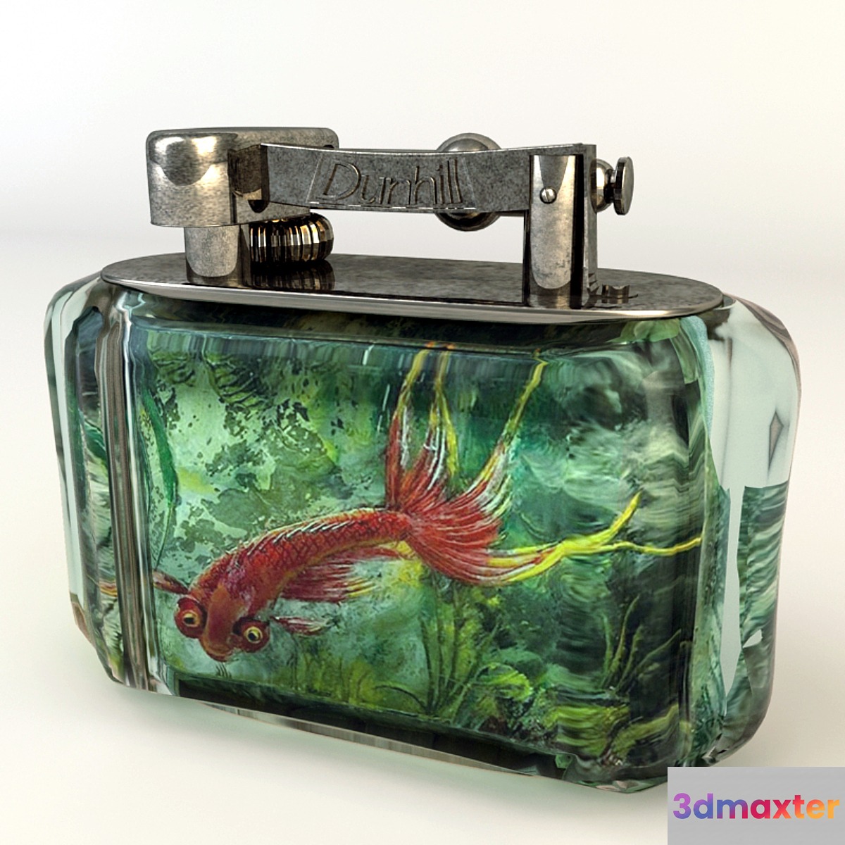 Dunhill Aquarium Table Lighter 3D Max