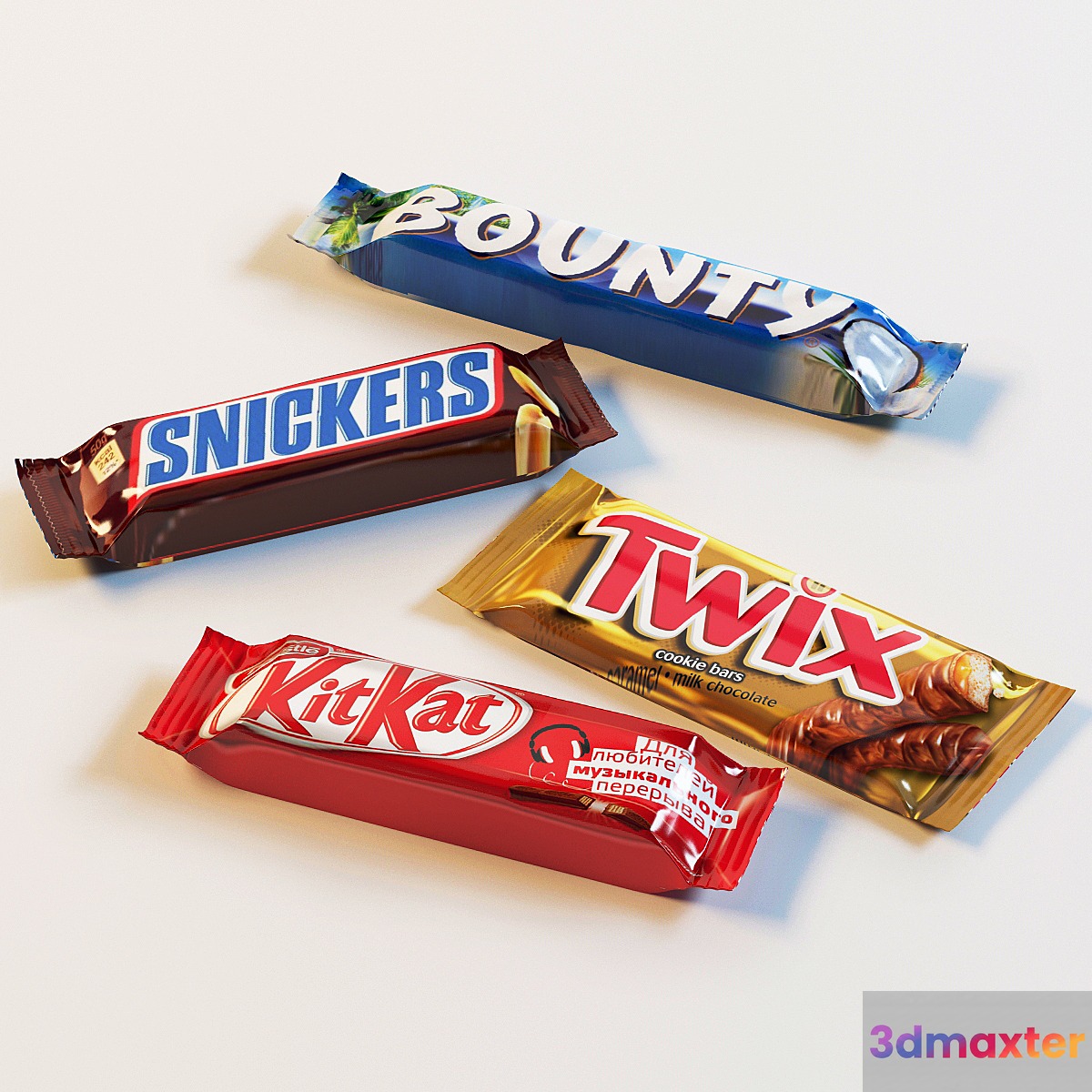 Favorite chocolate 3D Max