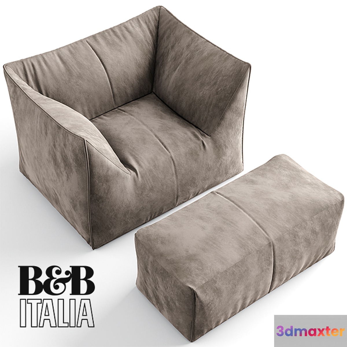 B&B ITALIA LE BAMBOLE ARMCHAIR