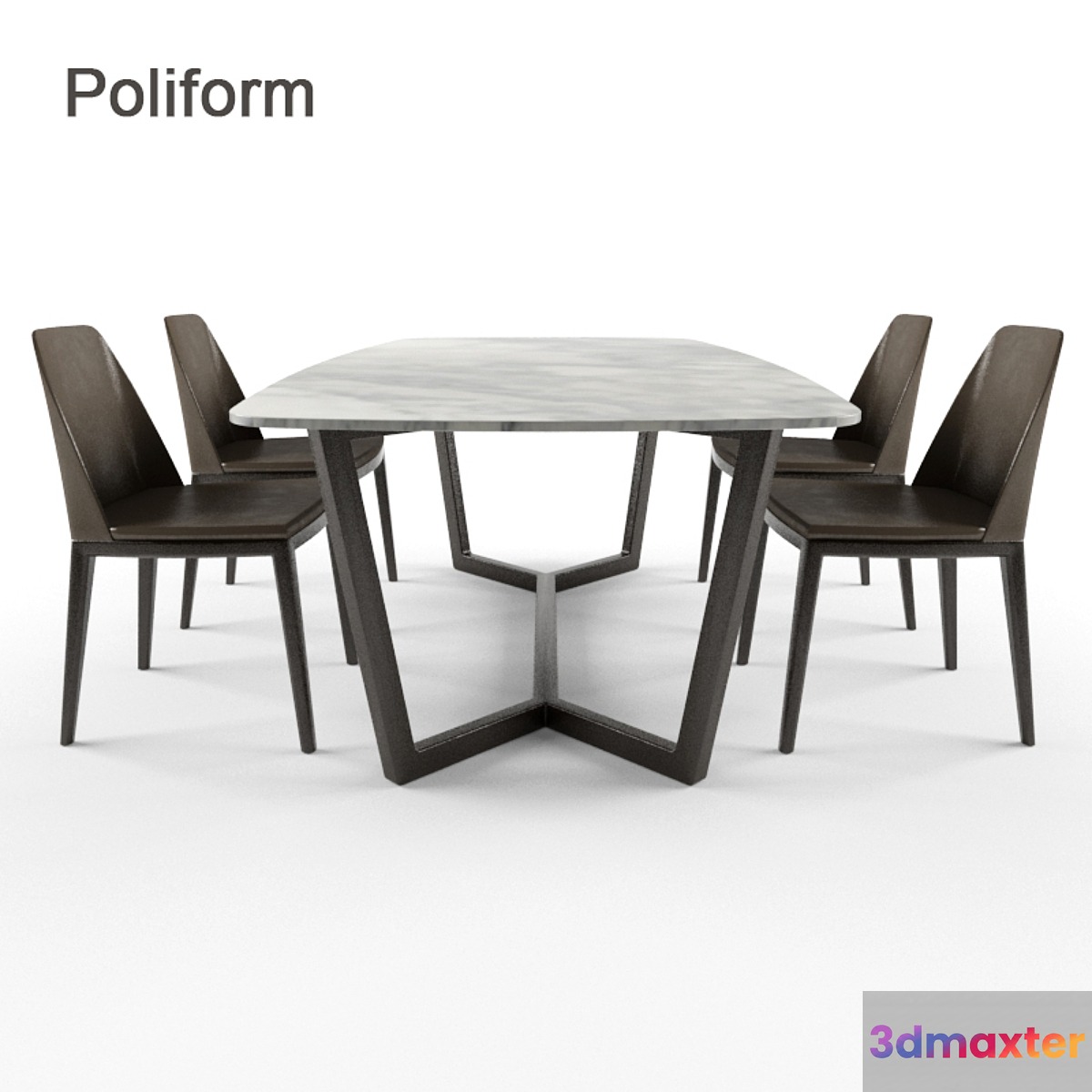 Poliform Concorde desk + chair Grace - No.2